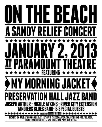 On The Beach Poster