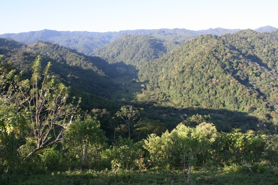 The ranch from above