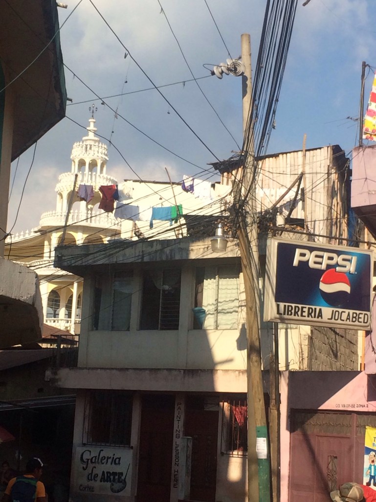 San Pedro church and pepsi