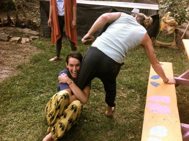 Sometimes I didn't want to let go of Christian...