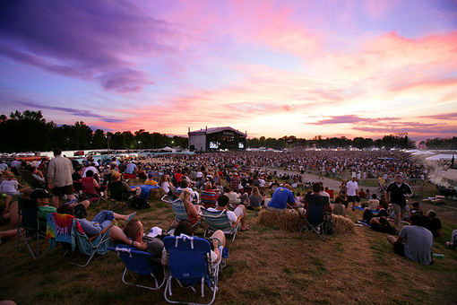Bonnaroo sunset